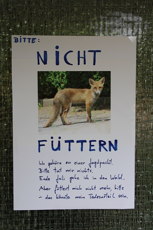 F�tterungsverbot