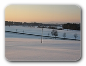 Stra�e im Schnee
