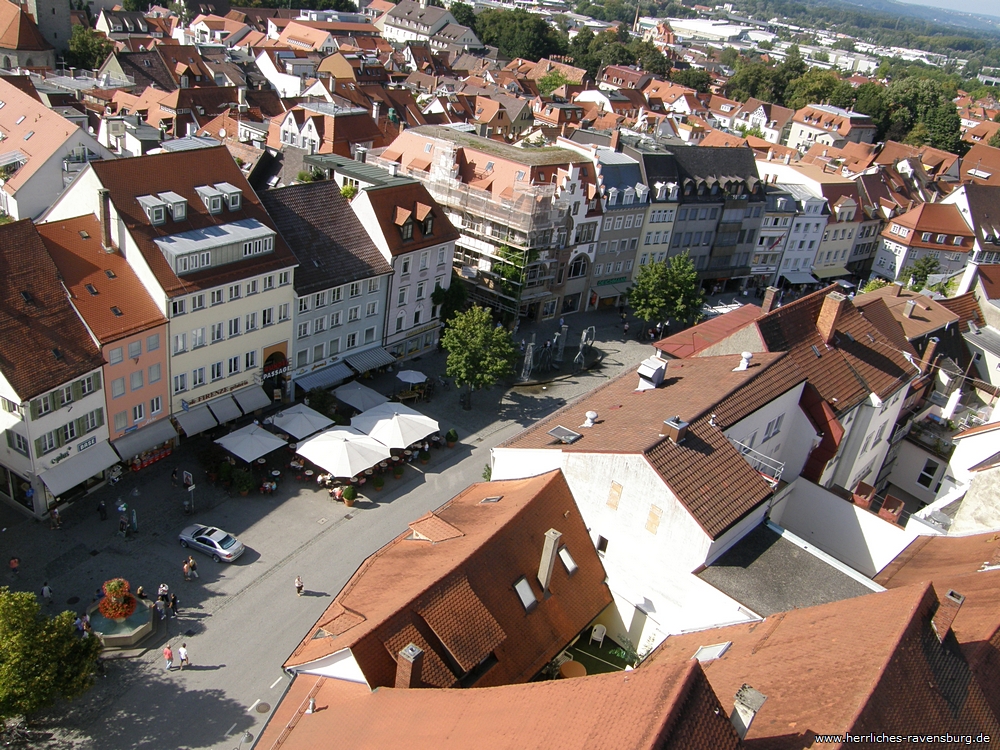Blick �ber den Marienplatz