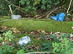 �berall liegt Plastik